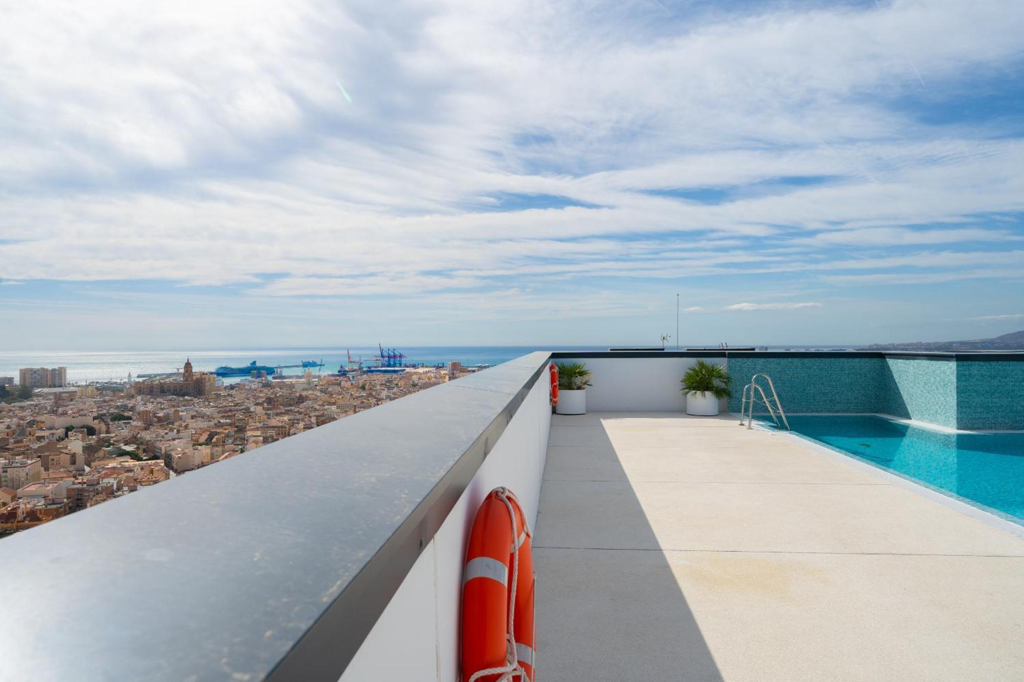 Xpce Urban 3 Malaga Skyline - Parking Free Apartment Exterior foto