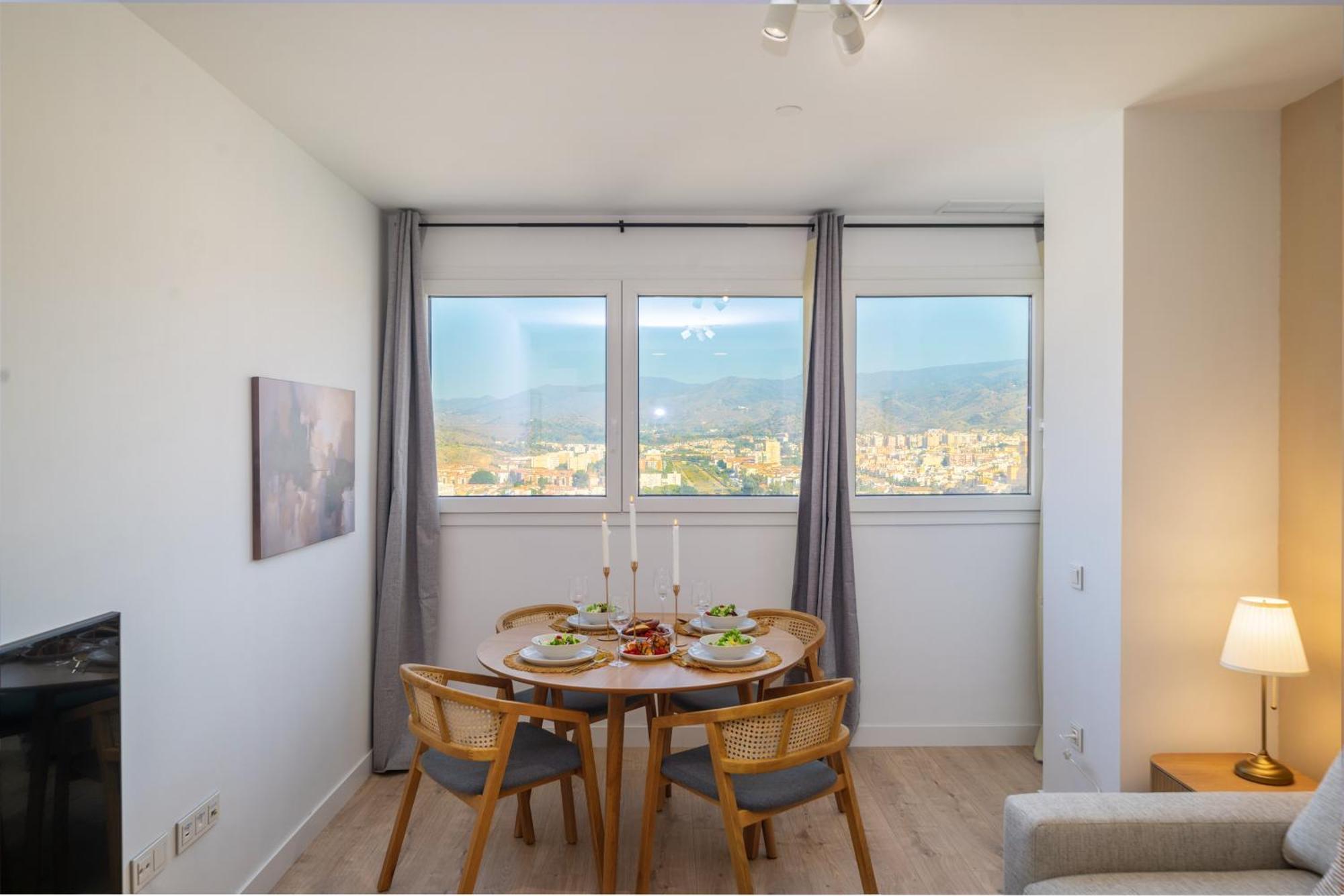 Xpce Urban 3 Malaga Skyline - Parking Free Apartment Exterior foto